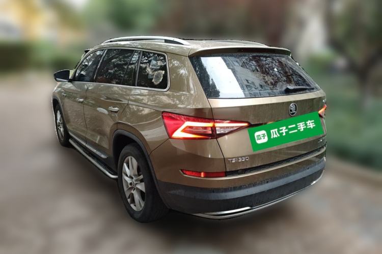 Used Skoda Kodiaq 2018 TSI330 5-Seater Two-Wheel-Drive Luxury Enjoyment Edition Rear Left 45 Deg
