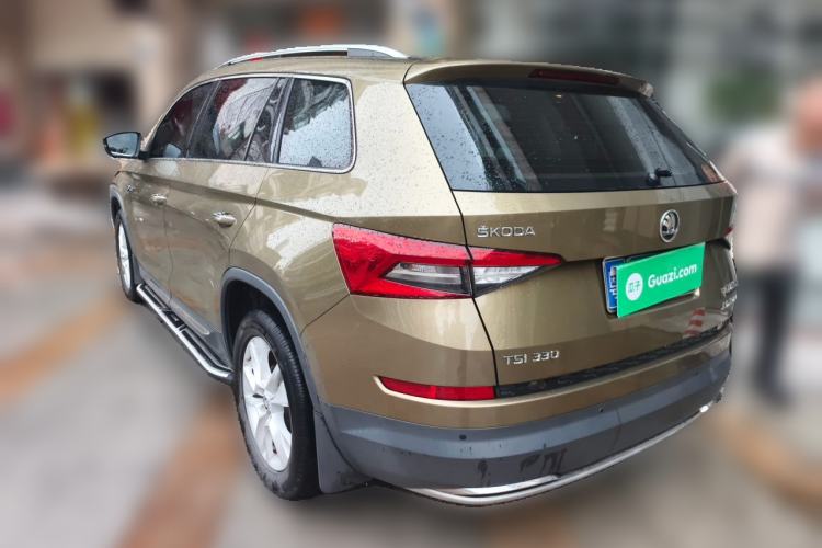 Used Skoda Kodiaq 2018 Restyled TSI330 7-Seater Two-Wheel Drive Luxury Enjoyment Edition Rear Left 45 Deg