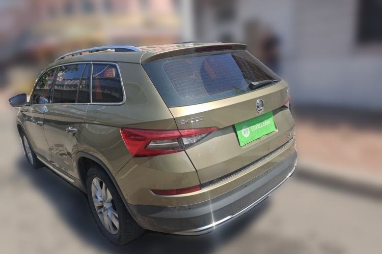 Used Skoda Kodiaq 2018 TSI330 5-Seater Two-Wheel-Drive Luxury Enjoyment Edition Rear Left 45 Deg