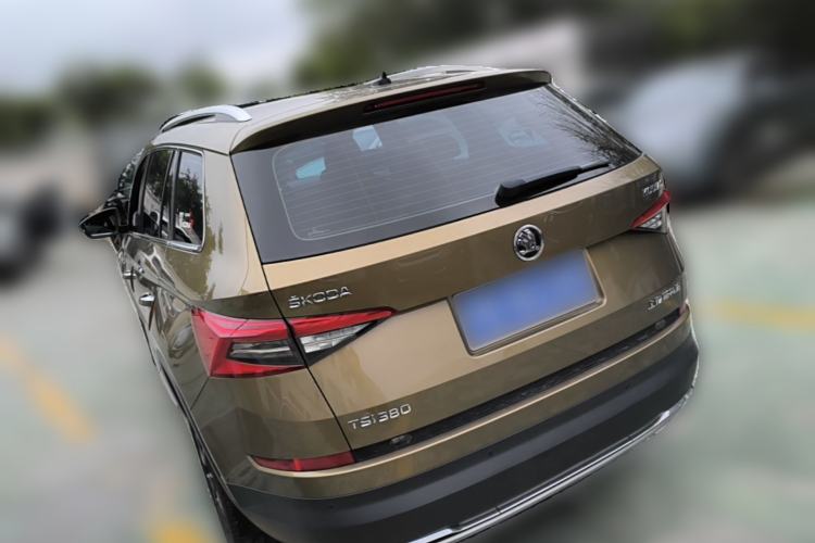 Used Skoda Kodiaq 2018 TSI380 7-Seater Four-Wheel-Drive Flagship Edition Rear Left 45 Deg