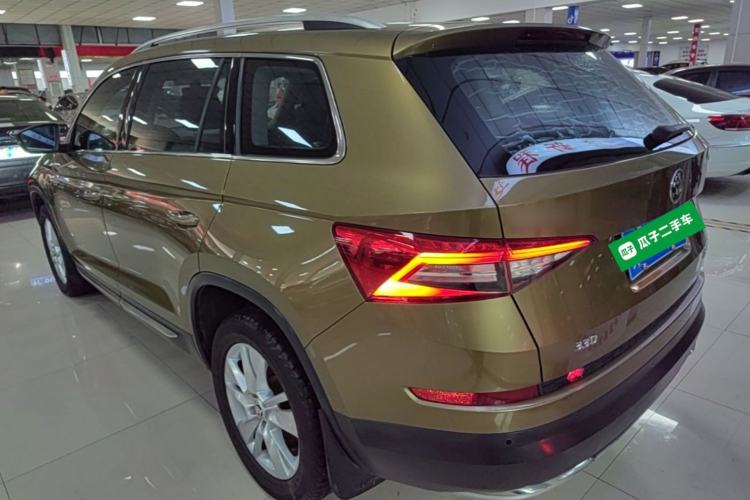 Used Skoda Kodiaq 2018 TSI330 5-Seater Two-Wheel-Drive Luxury Enjoyment Edition Rear Left 45 Deg