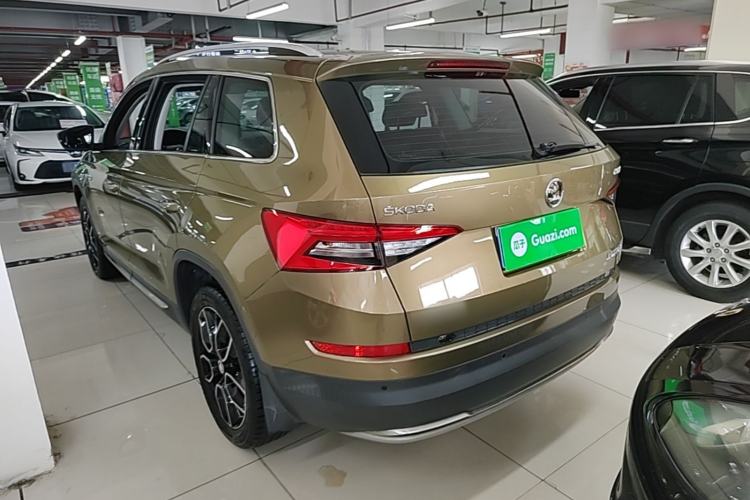 Used Skoda Kodiaq 2018 Restyled TSI330 7-Seater Two-Wheel Drive Luxury Enjoyment Edition Rear Left 45 Deg