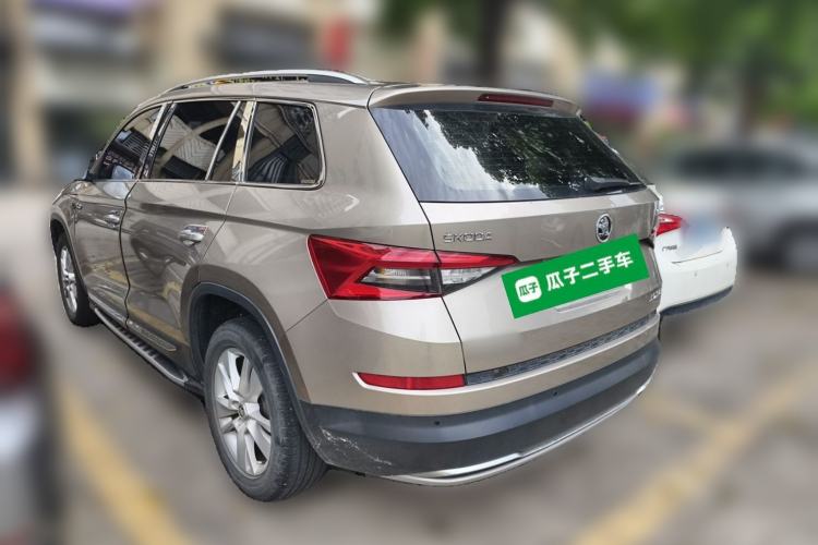 Used Skoda Kodiaq 2018 Facelifted TSI330 5-Seater Two-Wheel-Drive Luxury Enjoyment Edition Rear Left 45 Deg