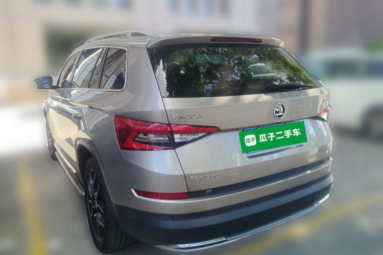 Used Skoda Kodiaq 2018 Restyled TSI330 7-Seater Two-Wheel Drive Luxury Enjoyment Edition Rear Left 45 Deg