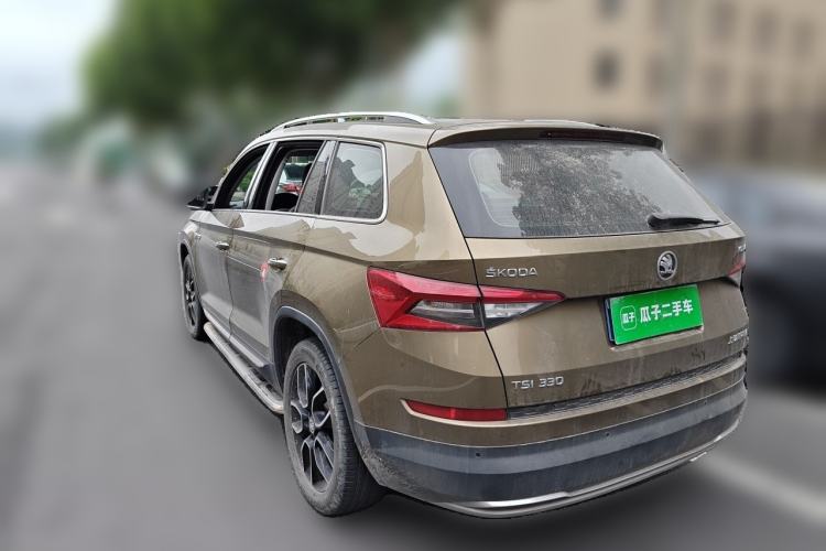 Used Skoda Kodiaq 2018 Restyled TSI330 7-Seater Two-Wheel Drive Luxury Enjoyment Edition Rear Left 45 Deg