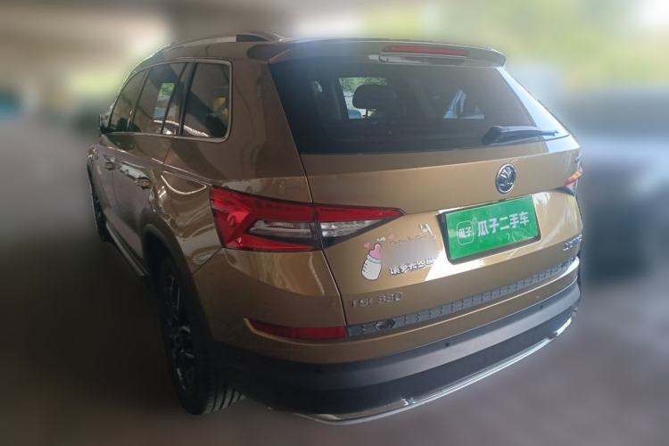 Used Skoda Kodiaq 2018 TSI330 7-Seater Two-Wheel-Drive Luxury Enjoyment Edition Rear Left 45 Deg