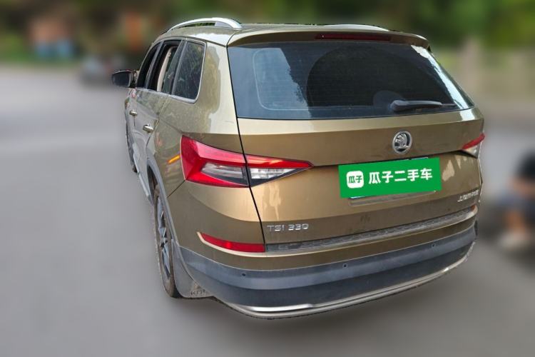 Used Skoda Kodiaq 2018 TSI330 7-Seater Two-Wheel-Drive Luxury Enjoyment Edition Rear Left 45 Deg