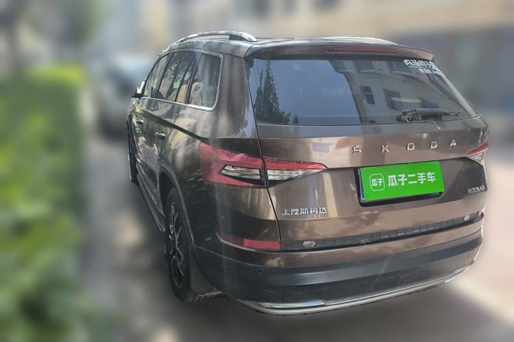 Used Skoda Kodiaq 2018 Restyled TSI330 7-Seater Two-Wheel Drive Luxury Enjoyment Edition Rear Left 45 Deg