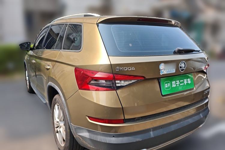 Used Skoda Kodiaq 2018 Restyled TSI330 7-Seater Two-Wheel Drive Luxury Enjoyment Edition Rear Left 45 Deg