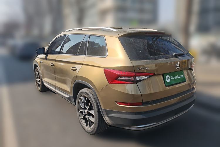 Used Skoda Kodiaq 2018 Restyled TSI330 7-Seater Two-Wheel Drive Luxury Enjoyment Edition Rear Left 45 Deg