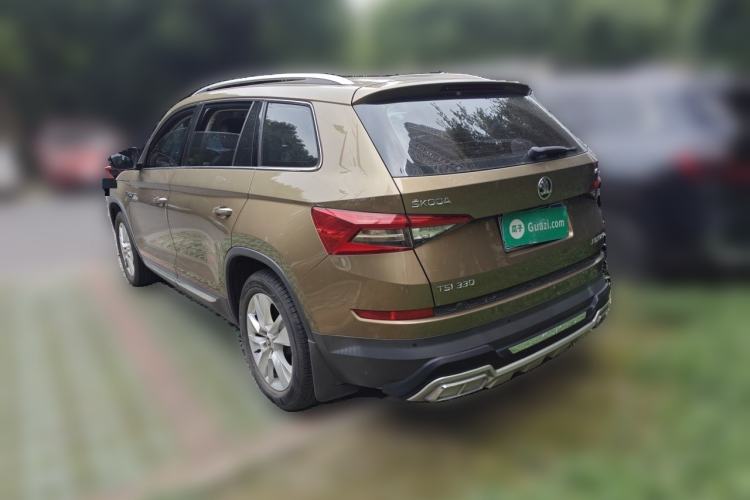 Used Skoda Kodiaq 2018 Facelifted TSI330 5-Seater Two-Wheel-Drive Luxury Enjoyment Edition Rear Left 45 Deg