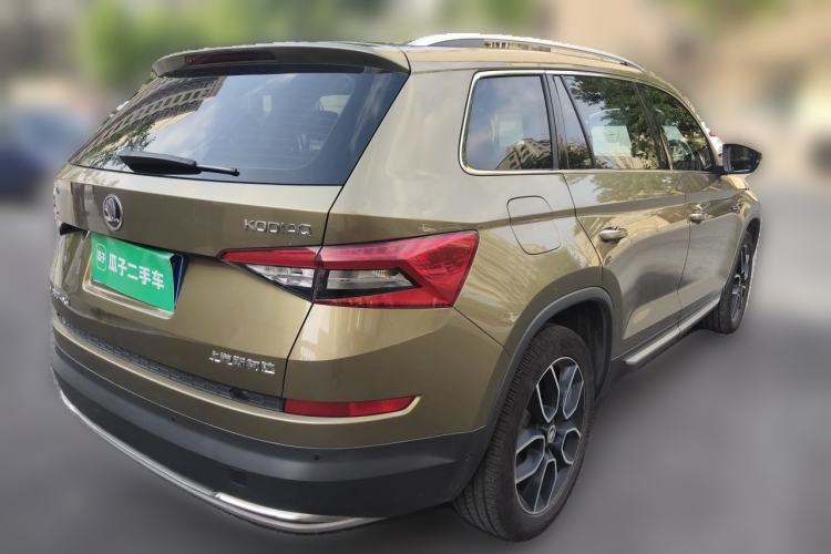 Used Skoda Kodiaq 2018 TSI380 7-Seater Four-Wheel-Drive Flagship Edition Rear Right 45 Deg