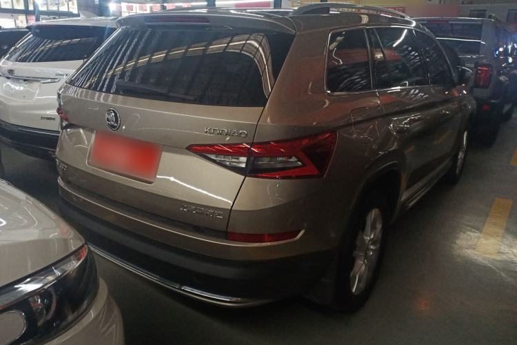 Used Skoda Kodiaq 2018 Facelifted TSI330 5-Seater Two-Wheel-Drive Luxury Enjoyment Edition Rear Right 45 Deg