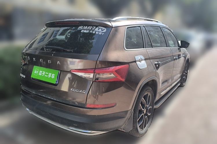 Used Skoda Kodiaq 2018 Restyled TSI330 7-Seater Two-Wheel Drive Luxury Enjoyment Edition Rear Right 45 Deg