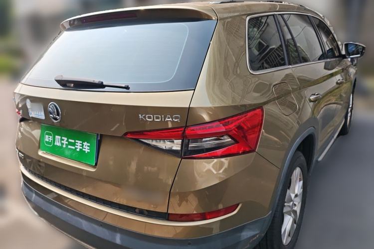 Used Skoda Kodiaq 2018 Restyled TSI330 7-Seater Two-Wheel Drive Luxury Enjoyment Edition Rear Right 45 Deg
