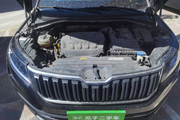 Used Skoda Kodiaq 2019 TSI330 5-Seat Two-Wheel Drive Standard Edition China V Emission Standard Engine Bay