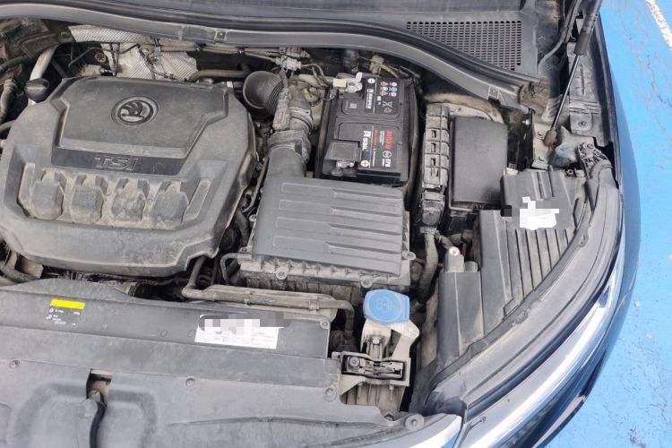 Used Skoda Kodiaq 2019 Facelifted TSI330 5-Seater Two-Wheel-Drive Luxury Enjoyment Edition China VI Standard Engine Bay Left