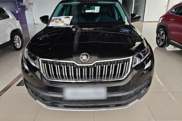 Used Skoda Kodiaq 2019 Facelifted TSI330 5-Seater Two-Wheel-Drive Luxury Enjoyment Edition China VI Standard Exterior 1