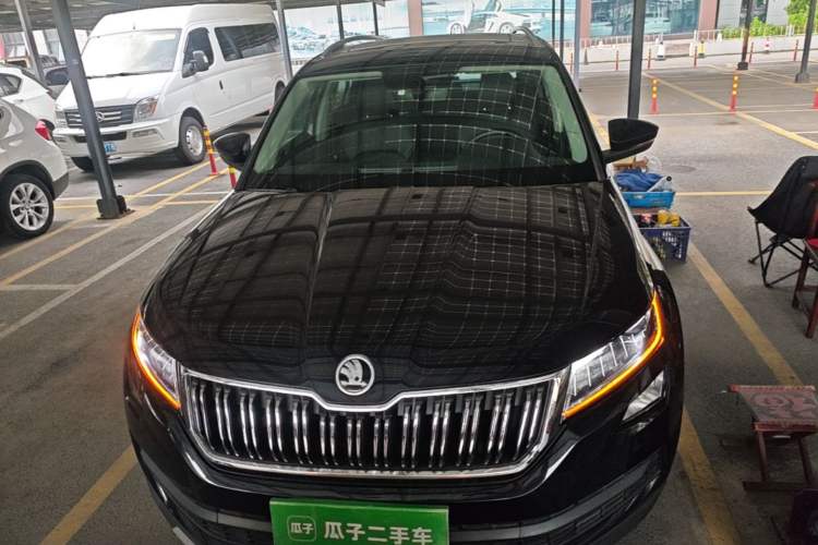 Used Skoda Kodiaq 2019 Facelifted TSI330 5-Seater Two-Wheel-Drive Luxury Enjoyment Edition China VI Standard Front