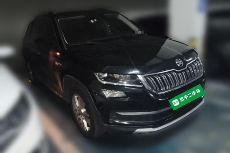Used Skoda Kodiaq 2019 Facelifted TSI330 5-Seater Two-Wheel-Drive Luxury Enjoyment Edition China VI Standard Front Right 45 Deg