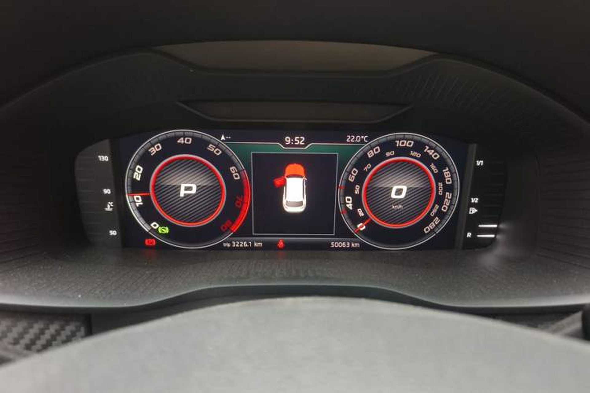 Used Skoda Kodiaq 2019 Restyled TSI330 5-Seater Two-Wheel Drive Standard Version China VI Instrument Cluster
