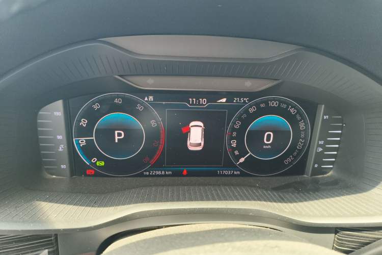 Used Skoda Kodiaq 2019 Facelifted TSI330 7-Seater Two-Wheel-Drive Luxury Enjoyment Edition China VI Standard Instrument Cluster