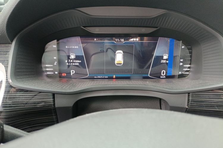 Used Skoda Kodiaq 2019 Facelifted TSI330 7-Seater Two-Wheel-Drive Luxury Enjoyment Edition China VI Standard Instrument Cluster