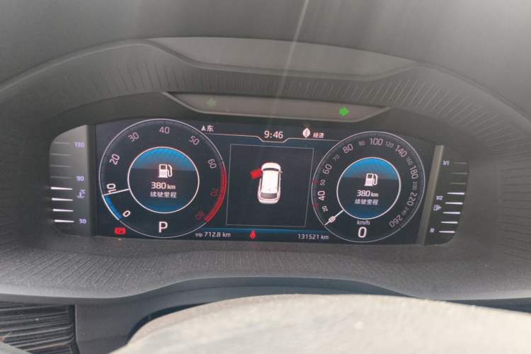 Used Skoda Kodiaq 2019 Facelifted TSI330 5-Seater Two-Wheel-Drive Luxury Enjoyment Edition China V Emission Standard Instrument Cluster