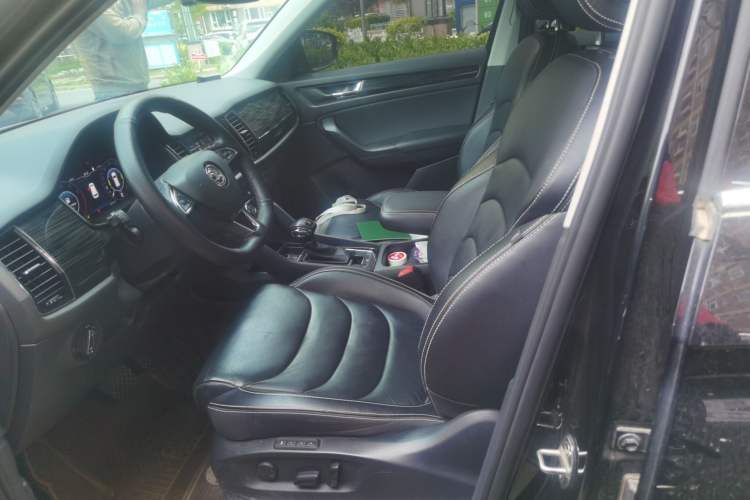 Used Skoda Kodiaq 2019 Facelifted TSI330 7-Seater Two-Wheel-Drive Luxury Enjoyment Edition China VI Standard Left Front Seat