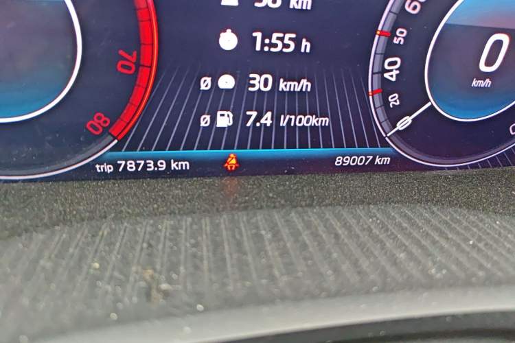 Used Skoda Kodiaq 2019 Facelifted TSI330 5-Seater Two-Wheel-Drive Luxury Enjoyment Edition China VI Standard Odometer Close Up