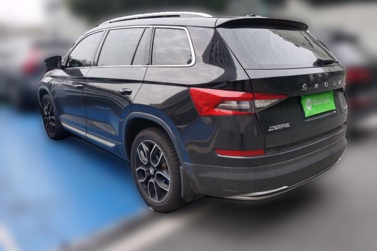 Used Skoda Kodiaq 2019 Facelifted TSI330 5-Seater Two-Wheel-Drive Luxury Enjoyment Edition China VI Standard Rear Left 45 Deg