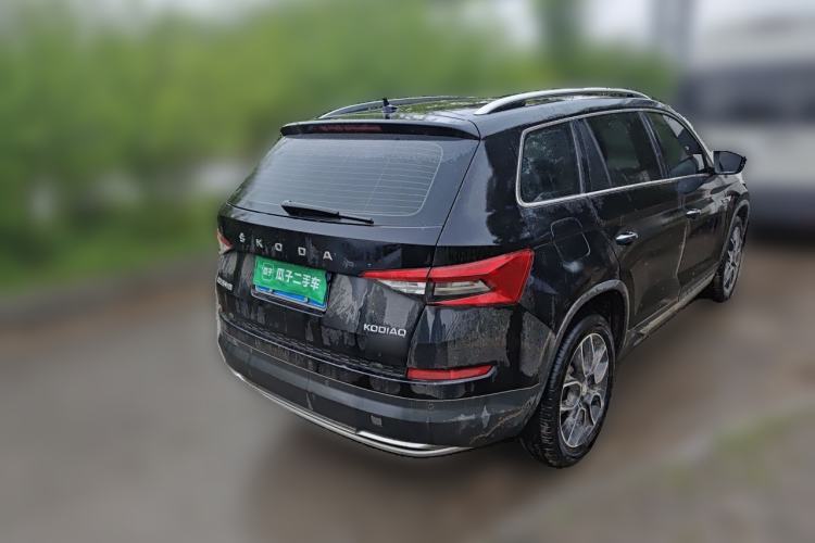 Used Skoda Kodiaq 2019 Facelifted TSI330 5-Seater Two-Wheel-Drive Luxury Enjoyment Edition China VI Standard Rear Right 45 Deg