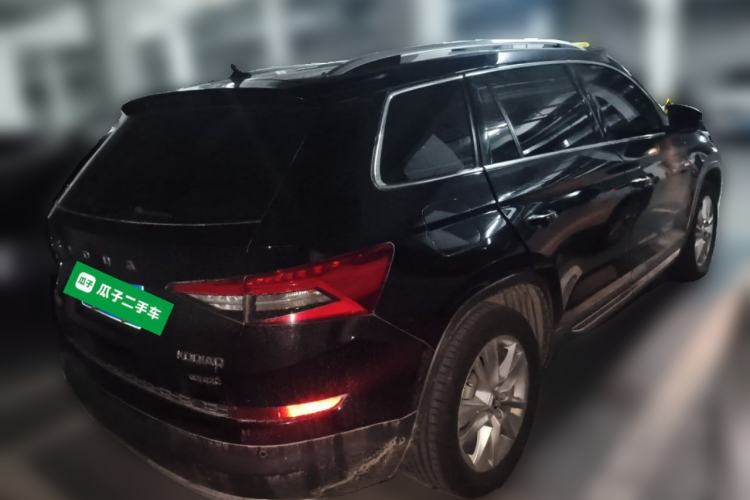 Used Skoda Kodiaq 2019 Facelifted TSI330 5-Seater Two-Wheel-Drive Luxury Enjoyment Edition China VI Standard Rear Right 45 Deg