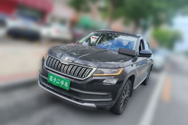 Used Skoda Kodiaq 2019 Facelifted TSI330 5-Seater Two-Wheel-Drive Luxury Enjoyment Edition China V Emission Standard