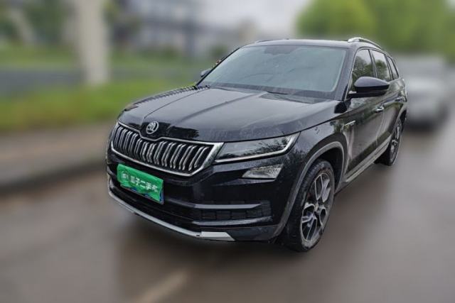 Used Skoda Kodiaq 2019 Facelifted TSI330 5-Seater Two-Wheel-Drive Luxury Enjoyment Edition China VI Standard