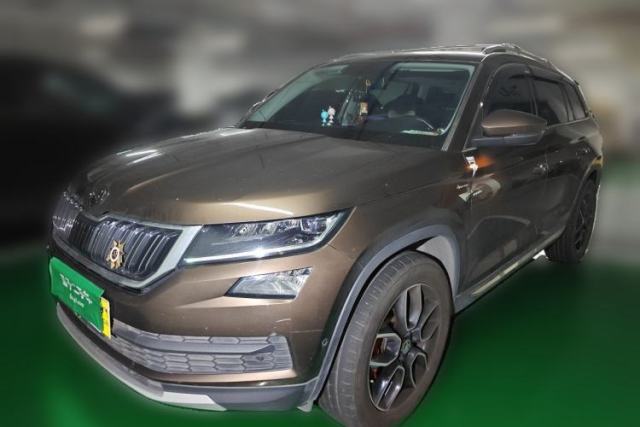 Used Skoda Kodiaq 2019 Facelifted TSI380 7-Seater All-Wheel-Drive Flagship Version China VI Standard