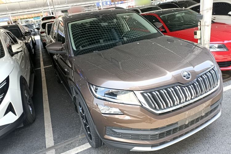 Used Skoda Kodiaq 2019 Facelifted TSI330 7-Seater Two-Wheel-Drive Luxury Enjoyment Edition China VI Standard Exterior 1