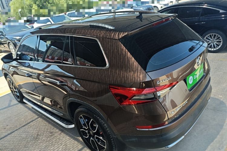 Used Skoda Kodiaq 2019 TSI380 7-Seater Four-Wheel-Drive Flagship Model China V Standard Exterior 2