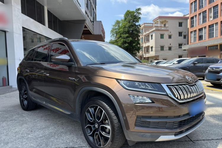 Used Skoda Kodiaq 2019 Facelifted TSI330 7-Seater Two-Wheel-Drive Luxury Enjoyment Edition China VI Standard Exterior 7
