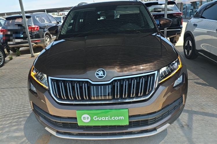 Used Skoda Kodiaq 2019 TSI380 7-Seater Four-Wheel-Drive Flagship Model China V Standard Front