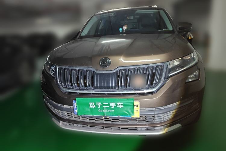 Used Skoda Kodiaq 2019 Facelifted TSI380 7-Seater All-Wheel-Drive Flagship Version China VI Standard Front