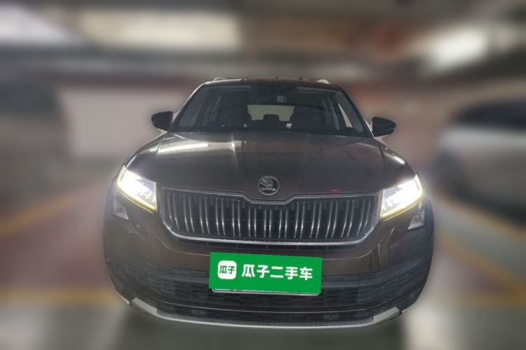 Used Skoda Kodiaq 2019 Facelifted TSI330 7-Seater Two-Wheel-Drive Luxury Enjoyment Edition China VI Standard Front