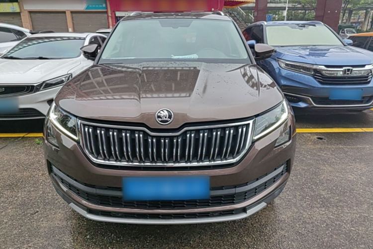 Used Skoda Kodiaq 2019 Facelifted TSI330 7-Seater Two-Wheel-Drive Luxury Enjoyment Edition China VI Standard Front