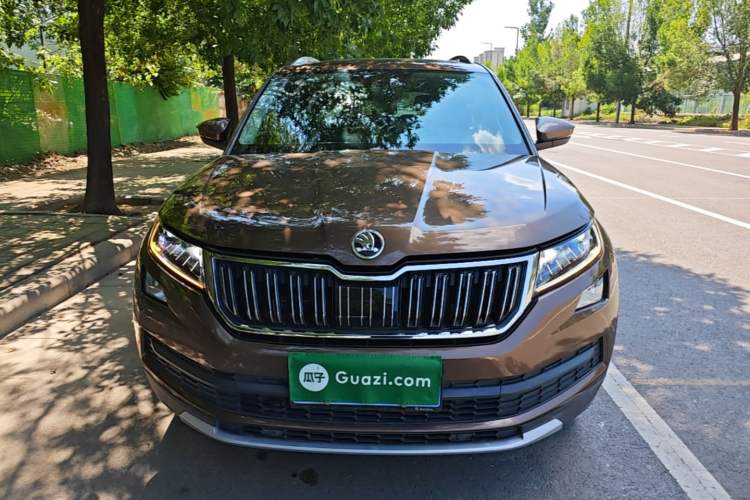 Used Skoda Kodiaq 2019 TSI380 7-Seater Four-Wheel-Drive Flagship Model China V Standard Front