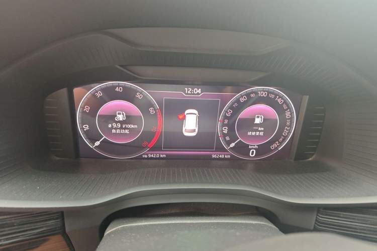 Used Skoda Kodiaq 2019 Updated TSI380 7-Seater All-Wheel-Drive Flagship Version China V Emission Standard Instrument Cluster