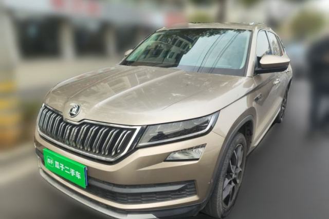 Used Skoda Kodiaq 2019 Facelifted TSI330 5-Seater Two-Wheel-Drive Luxury Enjoyment Edition China VI Standard