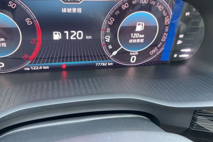 Used Skoda Kodiaq 2019 Facelifted TSI330 7-Seater Two-Wheel-Drive Luxury Enjoyment Edition China VI Standard Odometer Close Up