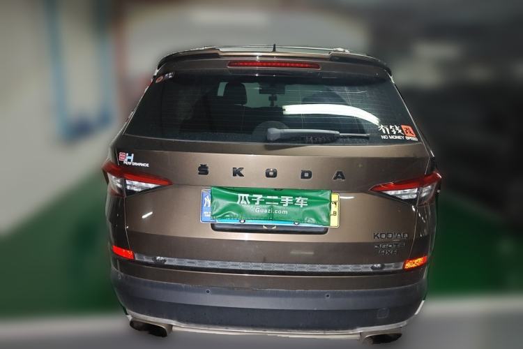 Used Skoda Kodiaq 2019 Facelifted TSI380 7-Seater All-Wheel-Drive Flagship Version China VI Standard Rear