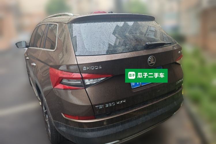 Used Skoda Kodiaq 2019 Updated TSI380 7-Seater All-Wheel-Drive Flagship Version China V Emission Standard Rear Left 45 Deg
