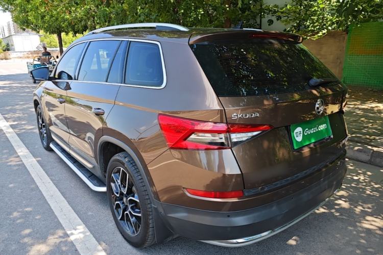 Used Skoda Kodiaq 2019 TSI380 7-Seater Four-Wheel-Drive Flagship Model China V Standard Rear Left 45 Deg